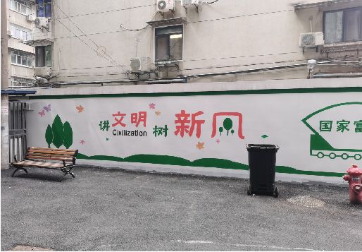 三门社区墙绘